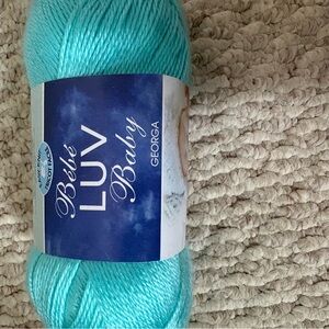 Elle Luv Baby Georga Yarn - Aqua Teal